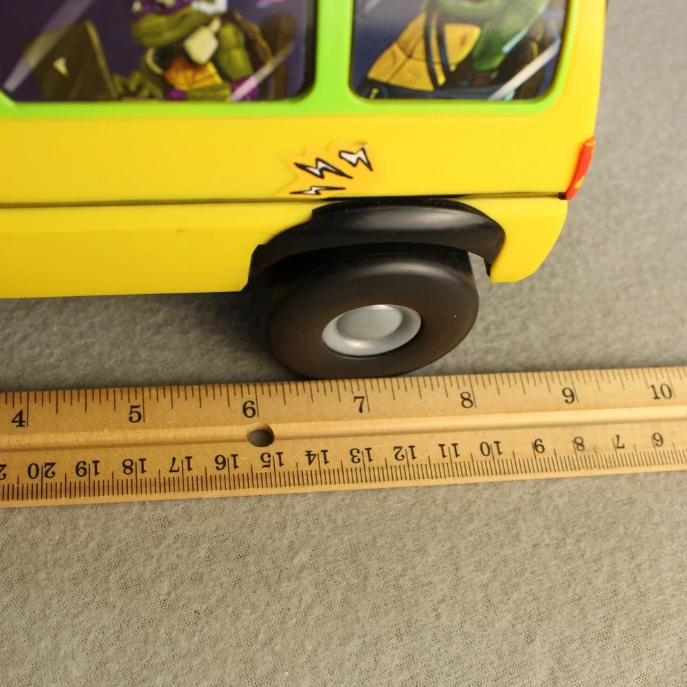 Funrise‎ TMNT Pizza Blaster RC Van Kids Yellow Good Mutant Mayhem Toy